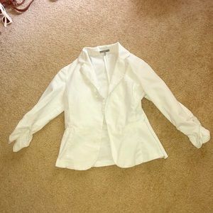 White blazer